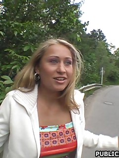 Sabrina was taking a walk