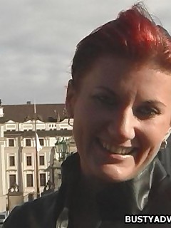 Redhead MILF with big tits gets laid